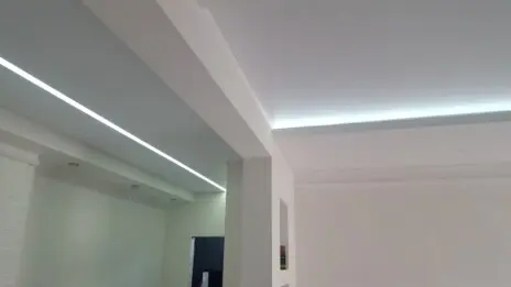 Белые натяжные матовые потолки