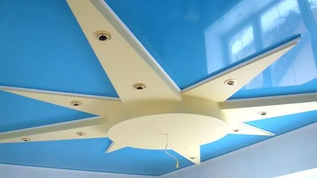 Дизайн натяжного потолка