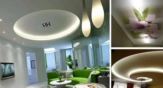 Натяжные потолки преимущества