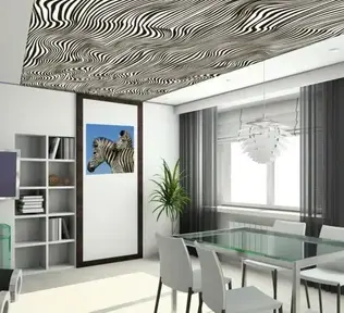 Дизайн натяжных потолков фото