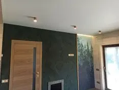 Стандартный потолок в частном доме