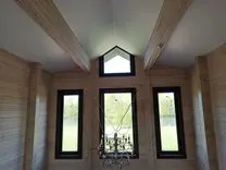 Натяжной потолок на мансарде