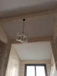 Натяжной потолок под мансарду