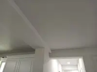 Как делают двухуровневый натяжной потолок