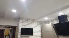 Монтаж двухуровневых потолков