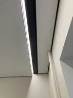 Ниша для карниза в натяжном потолке