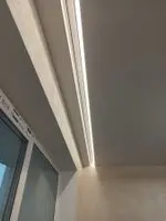 Ниша под натяжные потолки фото