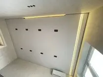 Теневой потолок с подсветкой